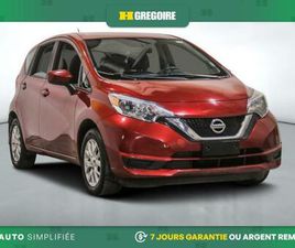 2019 NISSAN VERSA NOTE SV AUTO A/C GR ELECT MAGS CAM RECUL BLUETOOTH