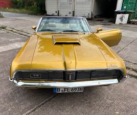 FORD MERCURY COUGAR CABRIO H ZULASSUNG