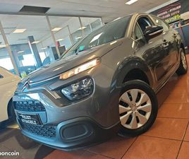 CITROEN C3 1.2 I 82 RCD BLUETOOTH USB 83000KM ANNÉE 2022