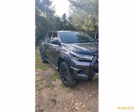 SAHIBINDEN TOYOTA HILUX 2.4 D-4D 4X4 INVINCIBLE 2022 MODEL MUĞLA 79.500 KM GRI - 38432592 | ARABAM.COM