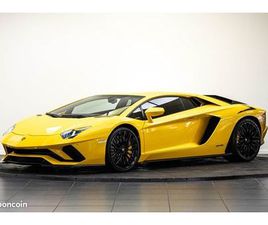 LAMBORGHINI AVENTADOR S 6.5 V12 740CV - LIFT - CAMERA - FULL CARBONE - 8000KMS