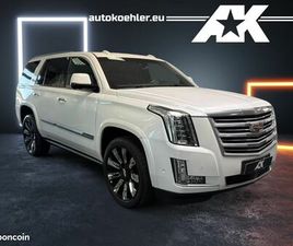 CADILLAC ESCALADE GMT K2XL 6.2 PLATINUM - HOMOLOGUE - 426 CH