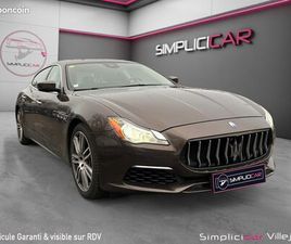 MASERATI QUATTROPORTE V6 3.0 275 D A GRANLUSSO, VENTE AVANT LE 19MARS CAMÉRA AV/AR/360, CARPLAY, TOIT OUVRANT, GARANT