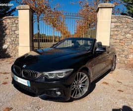 BMW 420 I / 420I / SÉRIE 4 / F33 / PACK M / CABRIOLET / VOLANT CHAUFFANT / SIÈGES CHAUFFANTS / NUQUE CHAUFFANTE / ORIGINE FRANCE / PHASE 2 / LCI / BOITE 8 / GAR