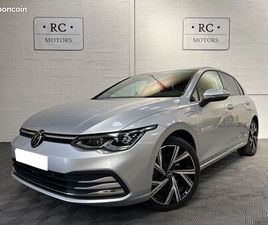 VOLKSWAGEN GOLF 8 EHYBRID 204 STYLE *CAMÉRA *RÉGUL ADAPTATIF *SIÈGES ÉLEC CHAUFFANTS MASSANTS + VOLANT CHAUFF *ACCÈS/DÉMARRAGE MAINS LIBRES *1°MAIN *FRANCE ENTR