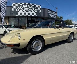 ALFA ROMEO SPIDER DUETTO ALFA ROMEO SPIDER 2000 VELOCE SPIDER 2000 VELOCE PEINTURE NEUVE , FULL ENTRETIENS, KILOMETRAGE ORIGINE ETC...