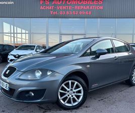 SEAT LEON II 1.6 TDI105 FAP ECOMOTIVE STYLE COPA / JANTES ALU / CLIMATISATION / 2012 / 233 367 KMS