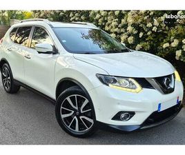 NISSAN X-TRAIL NISSAN X-TRAIL TEKNA 1.6L DCI 130CV, 7PLACES, BOITE AUTO 7 VITESSES, ATTELAGE, GPS TACTILE, FULL CUIR CHAUFFANTS, TOIT PANORAMIQUE OUVRANT, CAMERA 360, ENTRETIE