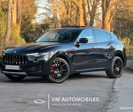MASERATI LEVANTE SQ4 LEVANTE 430 GRANSPORT SQ4 | FRANÇAIS | SIÈGES VENTILÉS - H/K - PACK PREMIUM - PACK ASSISTANCE - JANTES 21 - ÉCHAP. SPORT - TOIT PANO - ACC - SUPERBE CONFIGURATI