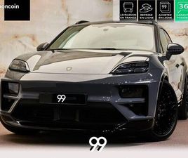 PORSCHE MACAN TURBO TRUFFLE SLATE GREY NANO CONFIGURATION D'EXCEPTION LOA CREDIT LIVRAISON