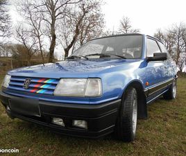PEUGEOT 309 GTI16 – BLEU MIAMI – HISTORIQUE LIMPIDE