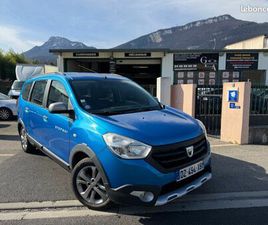 DACIA LODGY STEPWAY 1.2 TCE 115CH – 7 PLACES GARANTIE 6 MOIS – FRAIS DE MISE À LA ROUTE OFFERTS + DÉMARCHES CARTE GRISE OFFERTES