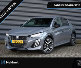 PEUGEOT 208 - GT 1.2 HYBRID 145PK AUTOMAAT CAM. VOOR/ACHTER | HALF LEDER/ALCANTARA | DODE HOEK | 17''LM