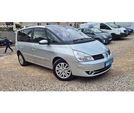 RENAULT ESPACE 4 , 2,2 DCI 140CH DYNAMIQUE BOITE AUTOMATIQUE+7PLACES + REVISER GARANTIE 12 MOIS NATIONALE+ATTACHE REMORQUE + CARVERTICAL OK + HISTOVEC OK+CARNET