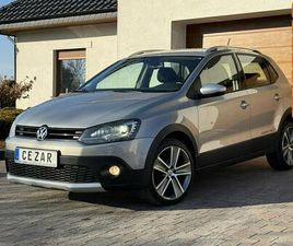 VOLKSWAGEN POLO CROSS 11R. AUTOMAT NAWIGACJA BEZWYPADKOWY LEDY XENON KONRADÓW