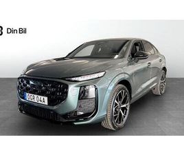 AUDI Q3 35 TFSI SALVIAGRÖN SPORTBACK MED MODERN KARAKTÄR