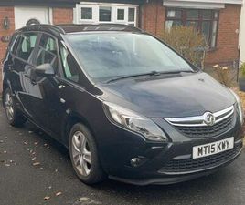 2015 VAUXHALL ZAFIRA TOURER 1.4I 16V TURBO EXCLUSIV