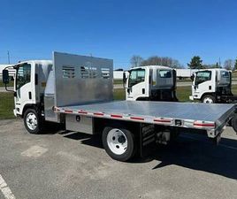 NEW 2024 ISUZU GAS NPRHD FLAT BED WITH TOOL BOX