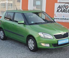 SKODA FABIA ŠKODA FABIA 1.2I 51KW AMBITION ČR 1. MAJ.