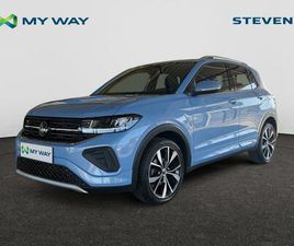 VOLKSWAGEN T-CROSS R-LINE 1.0TSI 115CH DSG CLIM*GPS VIA TEL*REG VIT