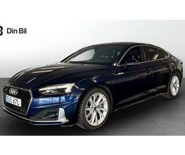 AUDI A5 SPORTBACK 45 TFSI AVANT SPORTBACK QUATTRO MED KÖRGLÄDJE ÅRET RUNT!