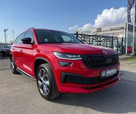 ŠKODA KODIAQ 2,0 TDI DSG SPORTLINE 7 SJED°VIRTUAL°NAVI°KAMERA°LEASING, 2022 GOD.