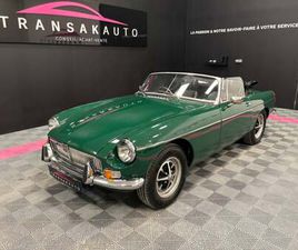 MG MGB ROADSTER 1.8 92CH ROADSTER RHD + RESTAURATION COMPLÈTE