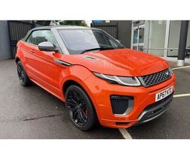 2017 LAND ROVER RANGE ROVER EVOQUE 2.0SD4 HSE DYNAMIC LUX CONVERTIBLE 2D