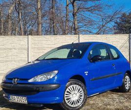 PEUGEOT 206 1.1 BENZYNA 2003R ŚWIEBODZICE • OLX.PL