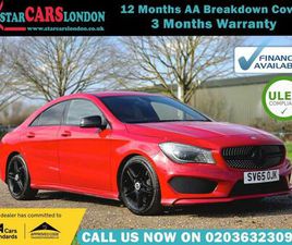 MERCEDES-BENZ CLA 1.6 CLA180 AMG SPORT COUPE 7G-DCT EURO 6 (START/STOP) 4DR PETROL AUTOMATIC