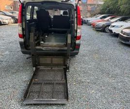 ② MERCEDES VITO PMR CLIM 188KM 1ER MAIN CARNET POSSIBLE 9PL — CAMIONNETTES & UTILITAIRES — 2EMEMAIN