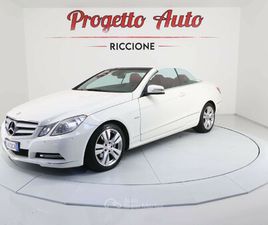 CLASSE E CABRIO CDI BE AVANTGARDE PELLE CARTIER