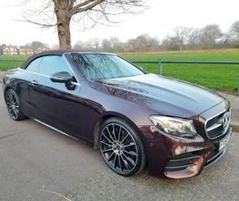 MERCEDES CLASSE E CABRIOLET E 300 2.0 E300 AMG LINE (PREMIUM PLUS) CABRIOLET G-TRONIC+ EURO 6 (START/STOP) 2DR