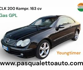 CLK 200 GAS GPL KOMPR. TPS CAT ELEGANCE