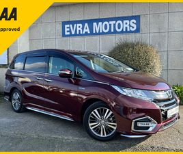 HONDA ODYSSEY 2019 HONDA ODYSSEY ABSOLUTE 7 SEATER AUTOMATIC HYBRID 2.0 PETROL //LOW MILES//HEATED ELECTRIC SEATS//POWER SLIDING REAR DOORS//REVERSE CAMERA//KEYLESS ENTRY//