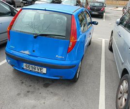 FIAT PUNTO 1.2 GASOLINA-MECANICA IMPECÁVEL-OPORTUNIDADE! JUNHO/03