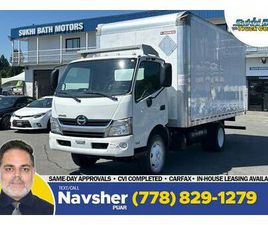 2018 HINO 195 16’ DRY BOX + STEP + RAMP *CVI COMPLETED