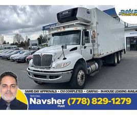 2017 INTERNATIONAL 4400 26’ TANDEM AXLE REEFER BOX + TUCKAWAY TAILGATE