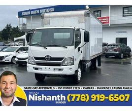 2018 HINO 195 18’ DRY BOX + ELECTRONIC SIDE DOOR + REAR STEPS