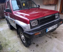 DAIHATSU FEROZA/SPORTRAK 1.6 16V 95HP 3,200 EUR