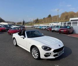 2018 18 FIAT 124 SPIDER 1.4 MULTIAIR LUSSO PLUS CONVERTIBLE MANUAL URBAN WHITE