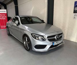 2016 MERCEDES-BENZ C-CLASS 2.1D C250D AMG LINE (201BHP) (START/STOP) COUPE 2D 9G-TRONIC PLUS