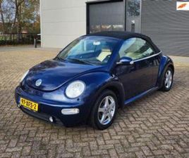 VOLKSWAGEN NEW BEETLE CABRIOLET VOLKSWAGEN NEW BEETLE CABRIOLET 2.0, AIRCO,STOELV,APK 12/26! — VOLKSWAGEN — MARKTPLAATS