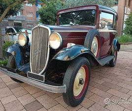FIAT BALILLA 508 2 PORTE 1° SERIE 3 MARCE 1934