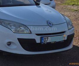 SAHIBINDEN RENAULT MEGANE 1.5 DCI DYNAMIQUE 2012 MODEL ANTALYA 215.000 KM BEYAZ - 38448151 | ARABAM.COM