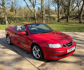 2006 SAAB 9-3 1.8T VECTOR 2DR CONVERTIBLE PETROL MANUAL