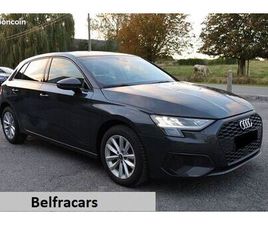 AUDI A3 SPORTBACK 30 TFSI AUDI A3 SPORTBACK 1.0 TFSI 110CH CUIRCHAUF/REGVIT/CARPLAY/GPS/PARKSENSOR/ATTACHREM/GAR12MOIS
