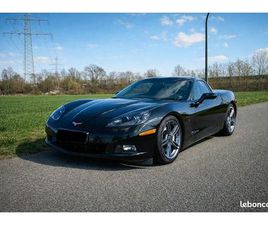 CORVETTE C6 LS3 COMPÉTITION 6.2L V8 437CH Z51 TARGA DOUBLE BLACK COLLECTOR RARE