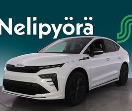 SKODA ENYAQ COUPÉ 85X 4X4 RS - KORKOKAMPANJA 0,4 % + KULUT! - UUSI REKISTERÖIMÄTÖN AUTO NOPEAAN TOIMITUKSEEN | VETOKOUKKU, SÄHKÖISESTI ESIIN TAITTUVA | ADVANCED