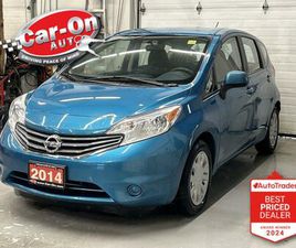 USED 2014 NISSAN VERSA NOTE SV | SUPER LOW KMS! | BLUETOOTH | CRUISE | A/C